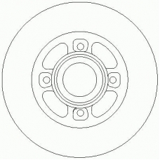D2129 ROULUNDS Тормозной диск