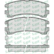 05P528 LPR Комплект тормозных колодок, дисковый тормоз