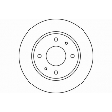 MDC1512 MINTEX Тормозной диск