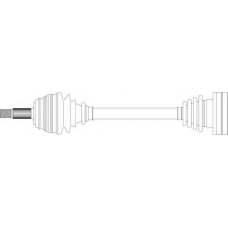WW3056 General Ricambi Приводной вал