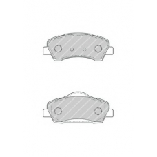 FDB4491 FERODO Комплект тормозных колодок, дисковый тормоз