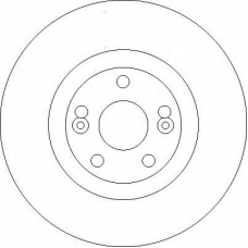 DF4230 TRW Тормозной диск