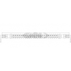 339084 SPIDAN Тормозной шланг