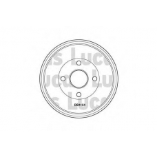 DB4154 TRW Тормозной барабан