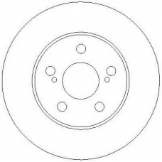 AC2453D AC Delco Тормозной диск