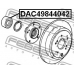 DAC49844042 FEBEST Подшипник ступицы колеса
