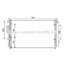 HY5345 AVA Конденсатор, кондиционер