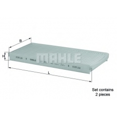 LA 235/S MAHLE Фильтр, воздух во внутренном пространстве