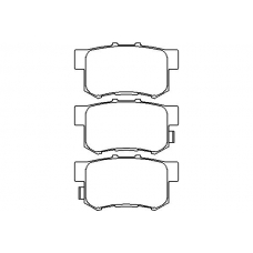 MDB2959 MINTEX Комплект тормозных колодок, дисковый тормоз