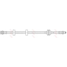 PHB452 TRW Тормозной шланг