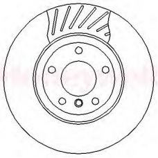562318B BENDIX Тормозной диск