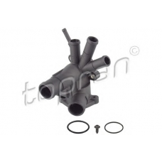 107 330 TOPRAN Фланец охлаждающей жидкости