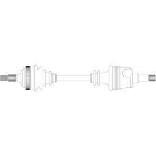 CI3089 General Ricambi Приводной вал