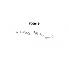 FD30151 VENEPORTE Предглушитель выхлопных газов