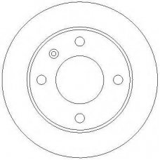 AC2044D AC Delco Тормозной диск