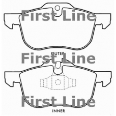 FBP3239 FIRST LINE Комплект тормозных колодок, дисковый тормоз