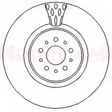 562298B BENDIX Тормозной диск