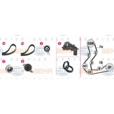 8MP 376 806-871 HELLA Водяной насос + комплект зубчатого ремня