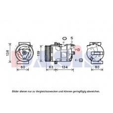 851978N AKS DASIS Компрессор, кондиционер