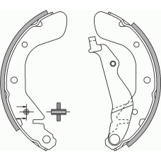 18492750717 S.b.s. Комплект тормозных колодок