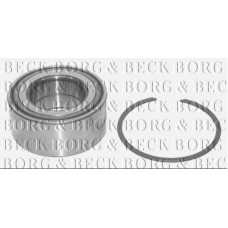 BWK751 BORG & BECK Комплект подшипника ступицы колеса