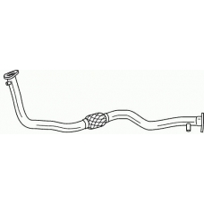 16145 SIGAM Труба выхлопного газа