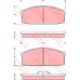 GDB213 TRW Комплект тормозных колодок, дисковый тормоз