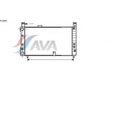 FT2054 AVA Радиатор, охлаждение двигателя