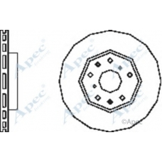 DSK2506 APEC Тормозной диск