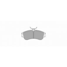 525 SIMER Комплект тормозных колодок, дисковый тормоз