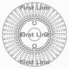 FBD1500 FIRST LINE Тормозной диск