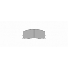 390 SIMER Комплект тормозных колодок, дисковый тормоз