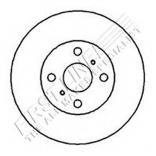 FBD885 FIRST LINE Тормозной диск