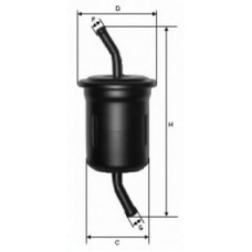 XB185 UNIFLUX FILTERS Топливный фильтр