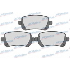AC895581D AC Delco Комплект тормозных колодок, дисковый тормоз