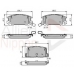 ADB3756 COMLINE Комплект тормозных колодок, дисковый тормоз