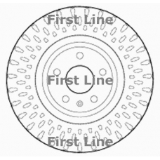 FBD1700 FIRST LINE Тормозной диск