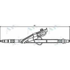 HOS3292 APEC Тормозной шланг