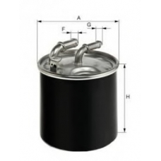 XN427 UNIFLUX FILTERS Топливный фильтр