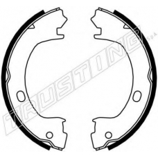 023.006 TRUSTING Комплект тормозных колодок, стояночная тормозная с