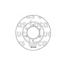 DF1418 TRW Тормозной диск