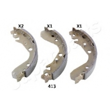 GF-413AF JAPANPARTS Комплект тормозных колодок