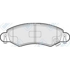 PD3306 APEC Комплект тормозных колодок, дисковый тормоз