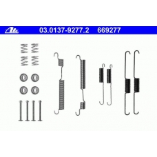 03.0137-9277.2 ATE Комплектующие, тормозная колодка