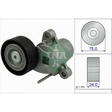 534 0507 10 INA Натяжитель ремня, клиновой зубча