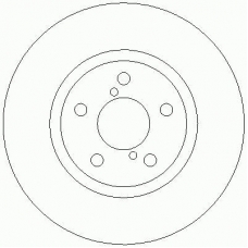 D2466 ROULUNDS Тормозной диск