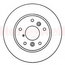 561570B BENDIX Тормозной диск