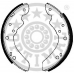 BB-2141 OPTIMAL Комплект тормозных колодок