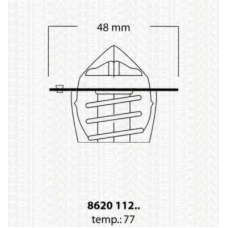 8620 11277 TRISCAN Термостат, охлаждающая жидкость
