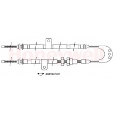 432185B BENDIX Трос, стояночная тормозная система